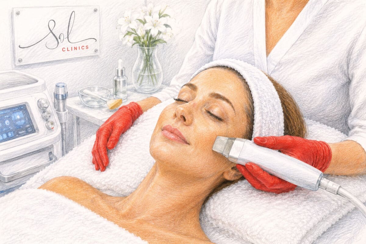 Косметолог у Хайфі — Sol Clinics: апаратна косметологія, RF-ліфтинг, IPL, мезотерапія, акне, пігментація, целюліт