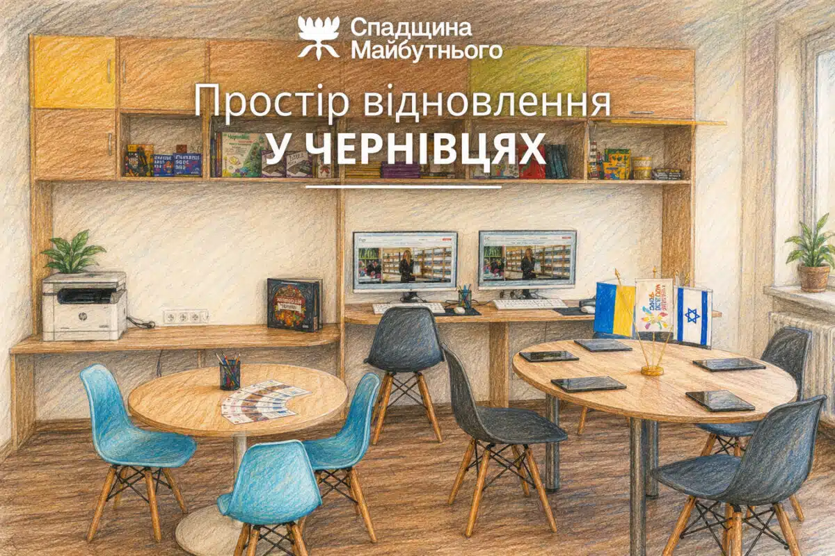 In Chernivtsi, the creation of an Israeli 'Recovery Space' for children in the hospital has begun