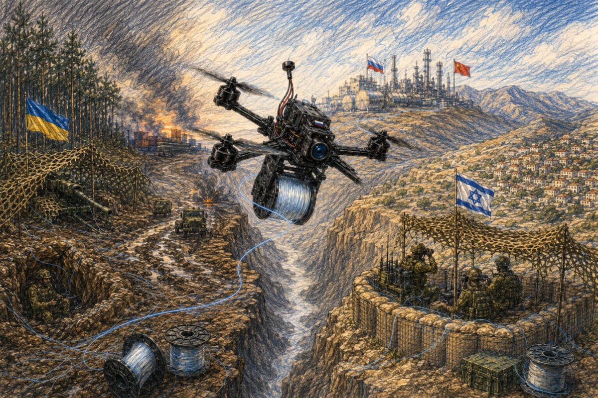 Drones that are not jammed by EW: how Chinese fiber optics strengthen Russia and why it matters for Israel