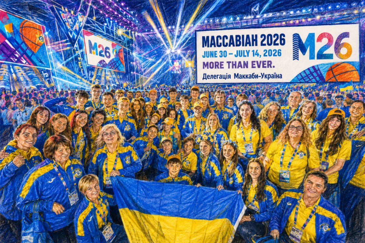 Делегація Маккабі-Україна на XXII Всесвітній Маккабіаді в Ізраїлі: українські спортсмени на Єврейській Олімпіаді