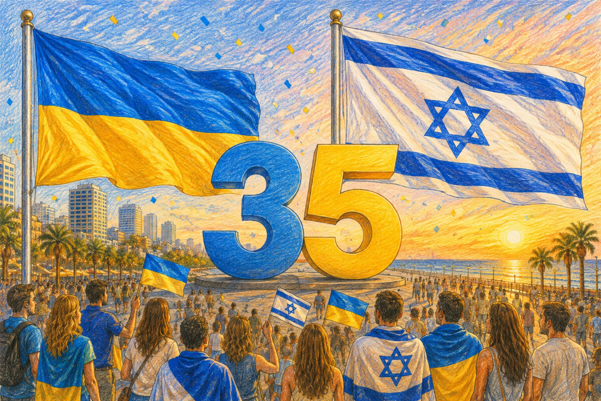 35 лет Независимости Украины: какие мероприятия уже запланированы в Израиле в 2026