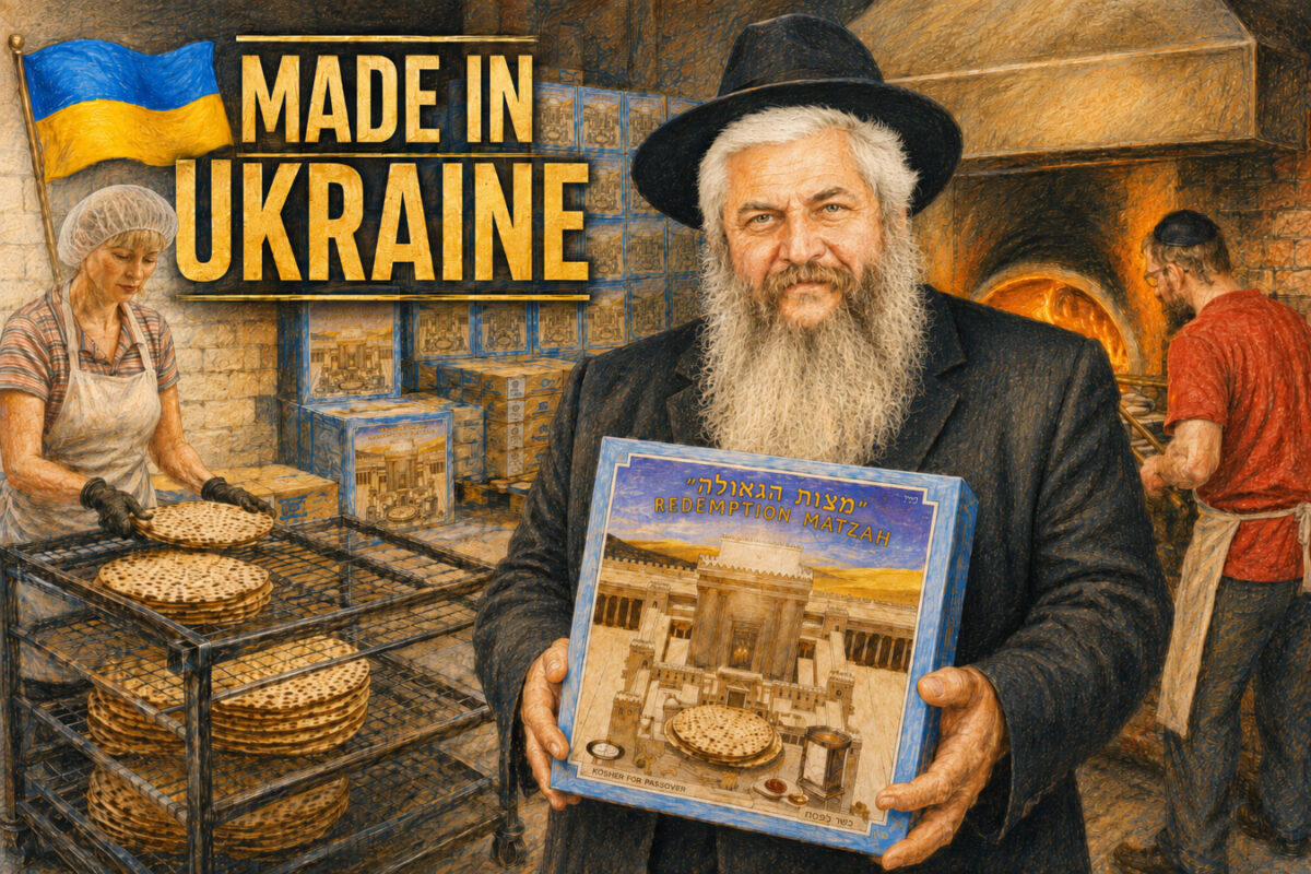 Маца Made in Ukraine для всего мира: Моше Асман рассказал о расширении производства в Умани и Днепре