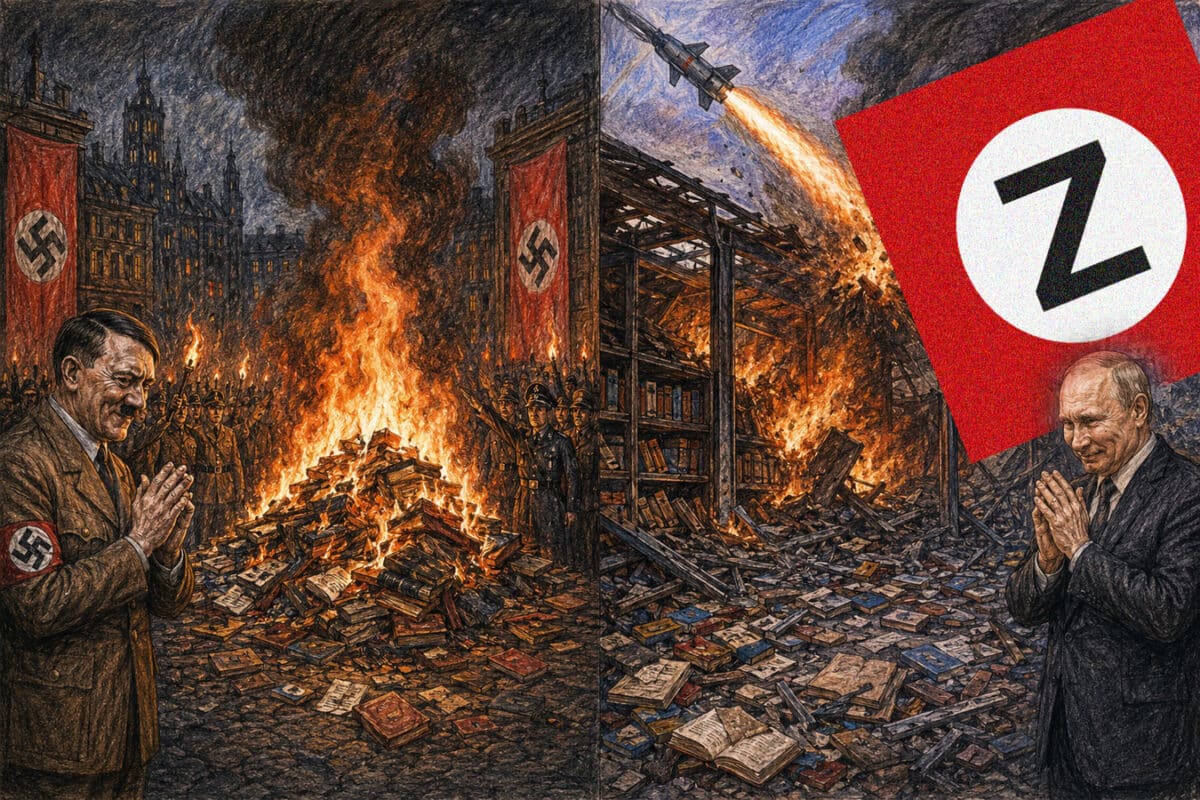 12 מיליון ספרים ומיליון ספרי לימוד: מה רוסיה השמידה באוקראינה לפני 1 בספטמבר