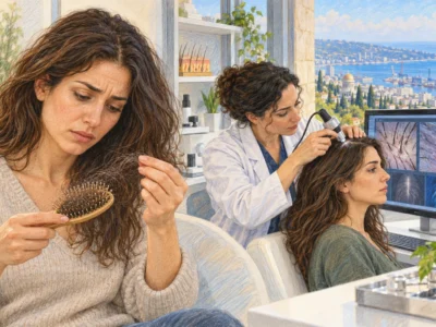 השיער התחיל לנשור, והאינטרנט מציע מאה פתרונות: מה למדתי על אבחון שיער בחיפה