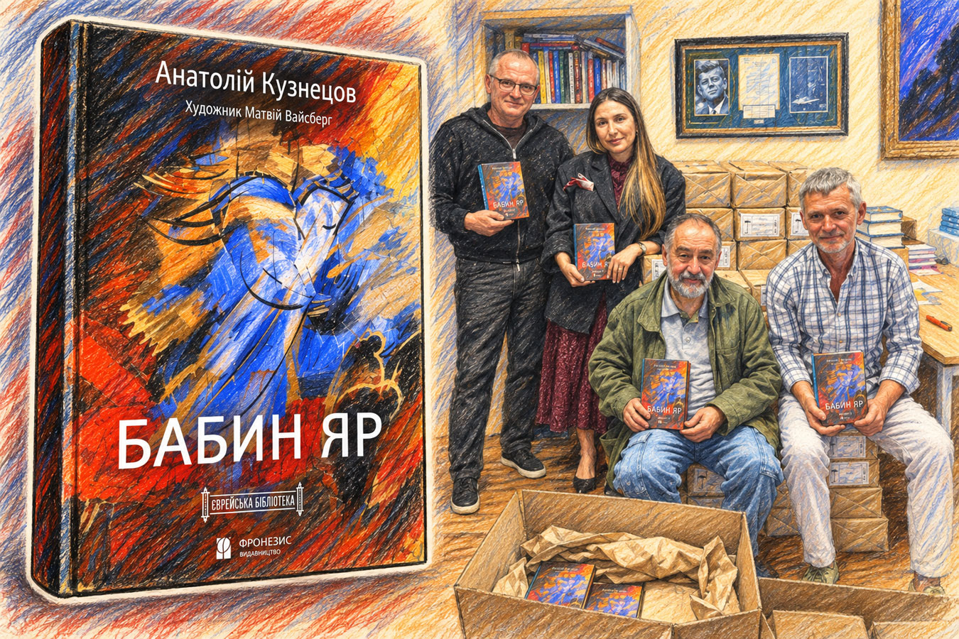 У Києві українською вийшло нове видання «Бабиного Яру» Кузнєцова: повернення книги, яку намагалася переписати радянська цензура