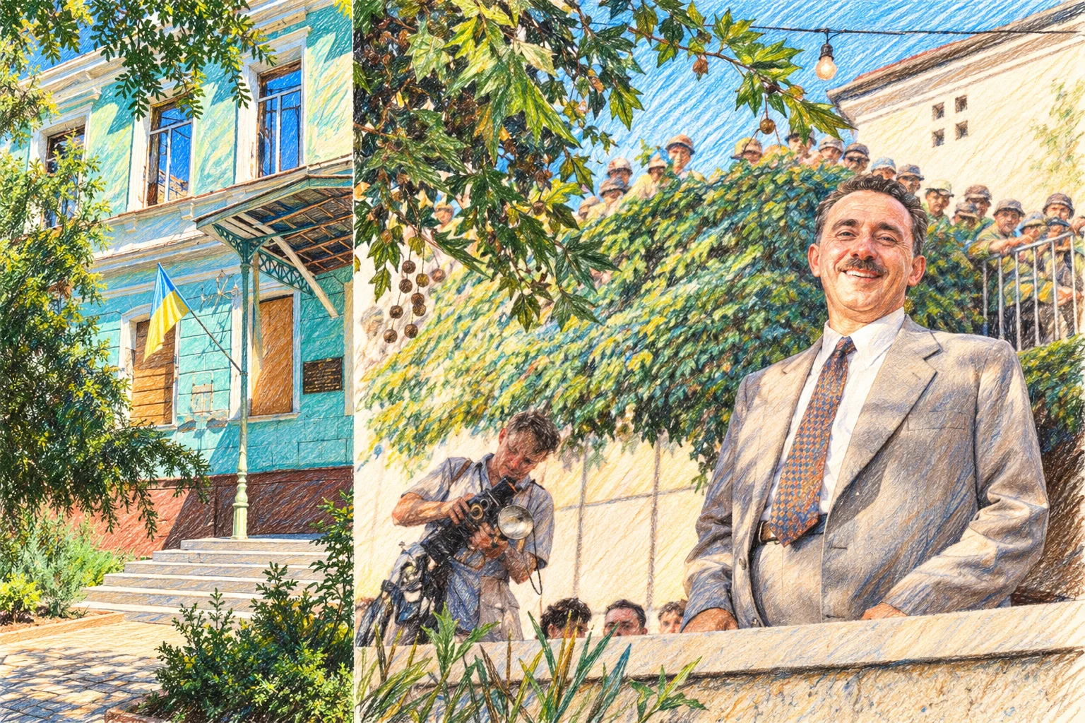 Евреи из Украины: Моше Шарет (1894-1965) - израильский политик, родился в Херсоне (Украина), премьер-министр Израиля. Он играл ключевую роль в образовании государства Израиль и был одним из авторов Декларации независимости Израиля