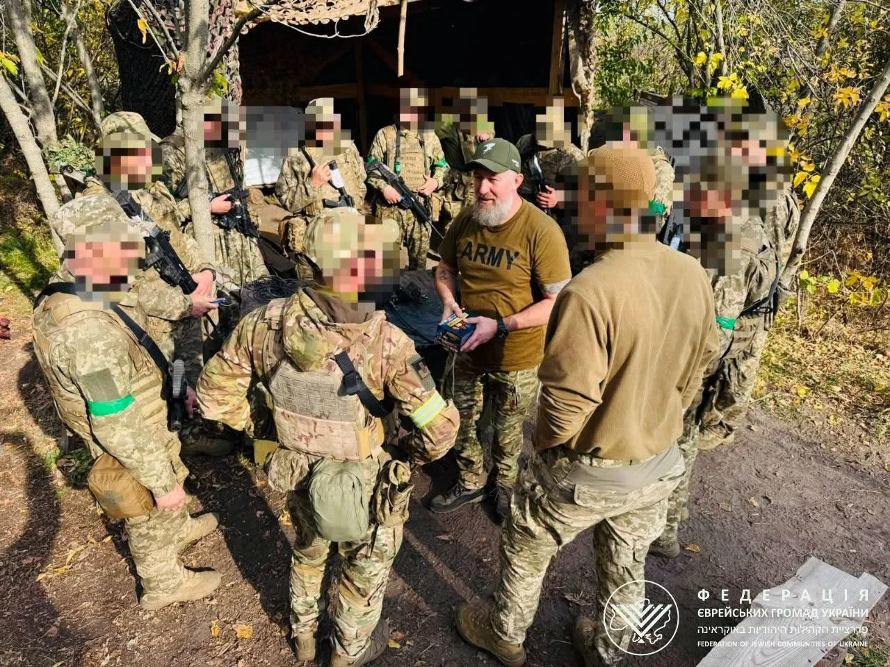 Єврейський капелан ЗСУ Яков Синяков відвідав українських військових під Слов'янськом, Краматорськом і Покровськом