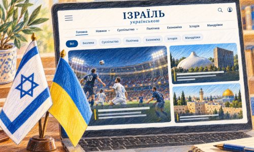 "Ізраїль українською": новый информационный портал рассказывает об Израиле на украинском языке